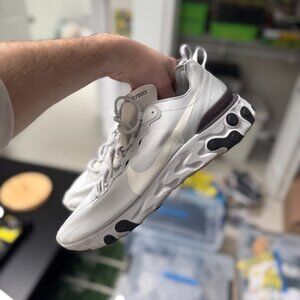 Nike React Element 55 in Pure Platinum Thunder Grey size 12 (Men)